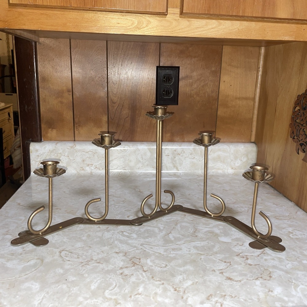 Positionable‎ Tiered Metal Multi Candle Holder